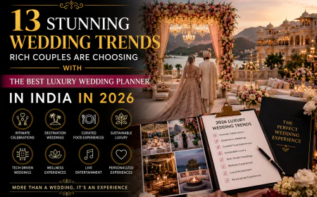 13 Stunning Wedding Trends Rich Couples Are Choosing With the Best Luxury Wedding Planner in India in 2026!
