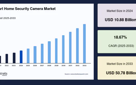 Smart Home Security Camera Market Size to Reach USD 50.78 Billion by 2033
