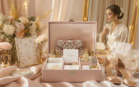 Bridal Box Kit for Luxury Wedding Preparation Essentials