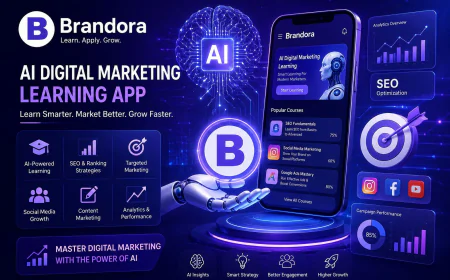 Brandora – The Smart AI Digital Marketing Learning App for Modern Marketers