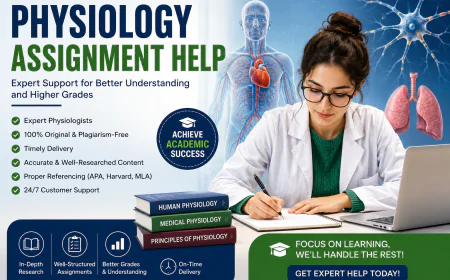 Physiology Assignment Help for Stress-Free Academic Success