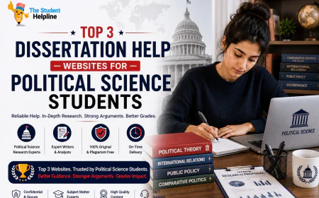 Top 3 Dissertation Help Websites for Political Science Students