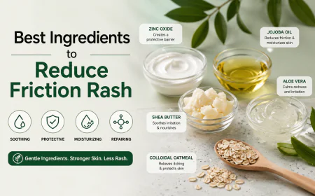 Best Ingredients to Reduce Friction Rash