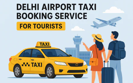 One way or round trip trip taxi from Delhi Airport