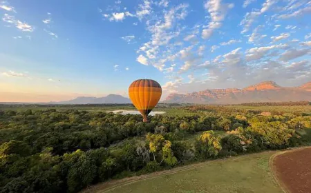 Discover South Africa with African Travel Luxury Safari Adventures and Balloon Rides Above Kruger