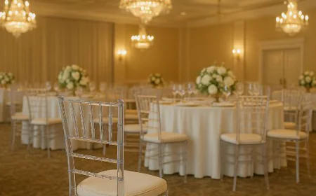 Banquet Chairs Improve Both Comfort and Event Aesthetics 