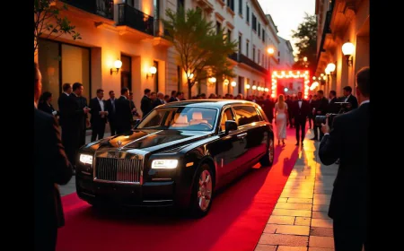 Limousine Rental Service in California for Comfortable and Professional Travel
