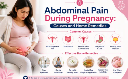 Abdominal Pain During Pregnancy: Causes and Home Remedies