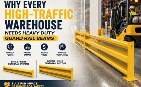 Why Every High-Traffic Warehouse Needs Heavy Duty Guard Rail Beams