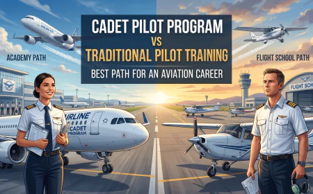 Cadet Pilot Program vs Traditional Pilot Training: Best Path for an Aviation Career