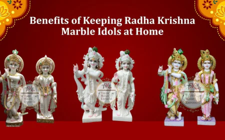 Benefits of Keeping Radha Krishna Marble Idols at Home