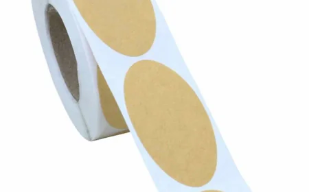 Oval Roll Labels for Professional Product Branding