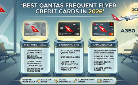 Best Qantas Frequent Flyer Credit Cards in 2026