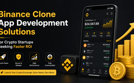 Binance Clone App Development Solutions for Crypto Startups Seeking Faster ROI
