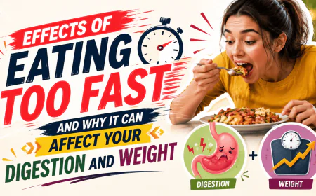 Effects of Eating Too Fast and Why It Can Affect Your Digestion and Weight