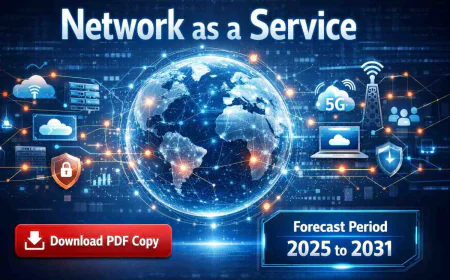 Network as a Service Market Demand, Innovations, and Forecast to 2031