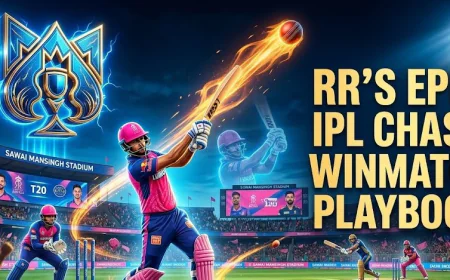 RR's Epic IPL Chase | winmatch playbook