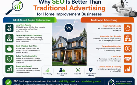 Why SEO Is Better Than Traditional Advertising for Home Improvement Businesses