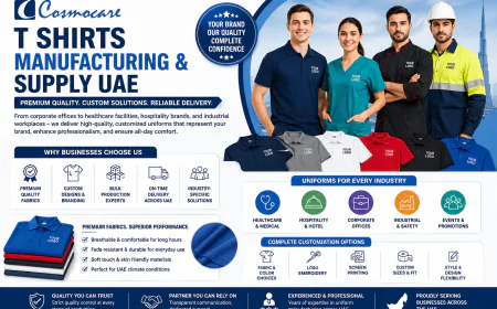 T Shirts Manufacturing & Supply UAE: The Smart Choice for Reliable Uniform Solutions