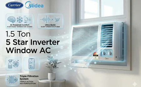 Window AC Buying Guide: Comfort, Efficiency, and Smart Cooling with Carrier Midea India