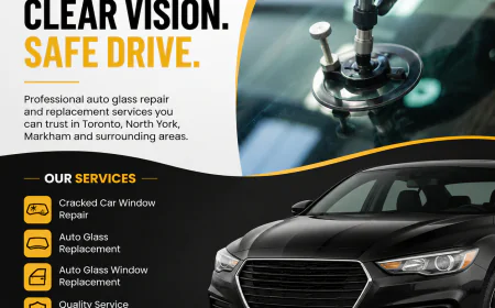 Cracked Car Window Repair in Toronto: What Drivers Should Know About Auto Glass Damage
