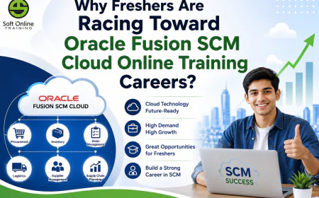 Why Freshers Are Racing Toward Oracle Fusion SCM Cloud Online Training Careers?