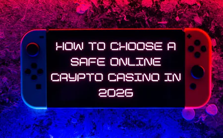 How to Choose a Safe Online Crypto Casino in 2026