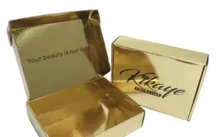 Custom Gold & Green Mailer Boxes and Jar Mailer Boxes for UK Brands