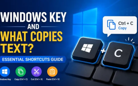Windows Key and What Copies Text? Essential Shortcuts Guide