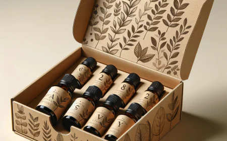 Stylish Custom Essential Oil Packaging Solutions For Businesses