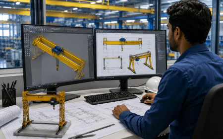 Crane Designer in Haryana: Building Advanced Material Handling Solutions for Industrial Excellence