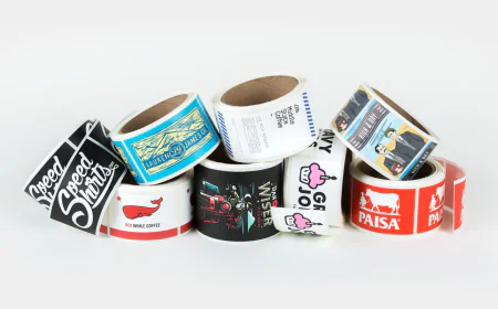 Custom Rectangle Roll Labels and Print Quality