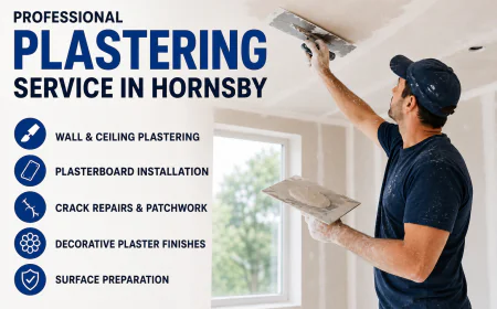 Plastering Service in Hornsby – Simply Better Services Australia