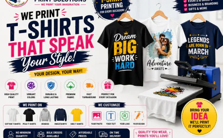 Best Printing T Shirt in Varanasi for Custom Designs