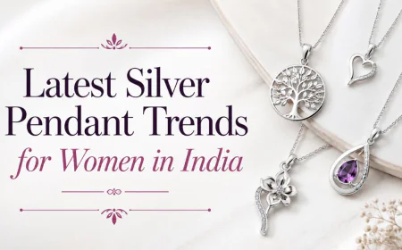 Latest Silver Pendant Trends for Women in India