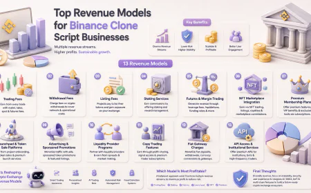 Top Revenue Models for Binance Clone Script Businesses