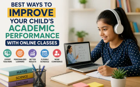 Best Ways to Improve Your Child’s Academic Performance with Online Classes