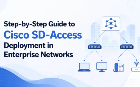 Step-by-Step Guide to Cisco SD-Access Deployment in Enterprise Networks