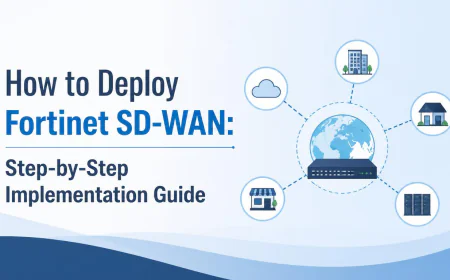 How to Deploy Fortinet SD-WAN: Step-by-Step Implementation Guide