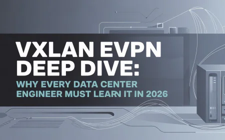VXLAN EVPN Deep Dive: Why Every Data Center Engineer Must Learn It in 2026