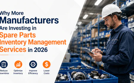 Why More Manufacturers Are Investing in Spare Parts Inventory Management Services in 2026