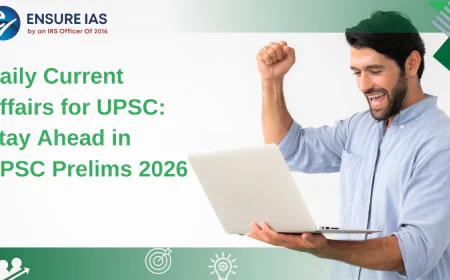 Daily Current Affairs for UPSC: Stay Ahead in UPSC Prelims 2026