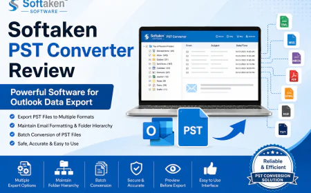Softaken PST Converter Review – Powerful Software for Outlook Data Export