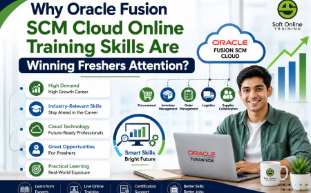 Why Oracle Fusion SCM Cloud Online Training Skills Are Winning Freshers Attention?