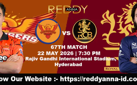 SRH vs RCB IPL 2026 Match 67 Preview & Deep Analysis