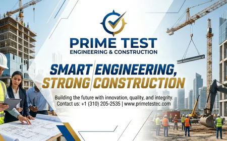 Prime Test Engineering & Construction: Smart Engineering, Strong Construction