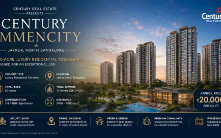 Century Immencity Bangalore: Luxury Apartments in Jakkur