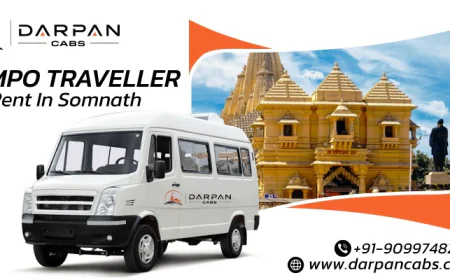 Explore Somnath Comfortably with Tempo Traveller on Rent
