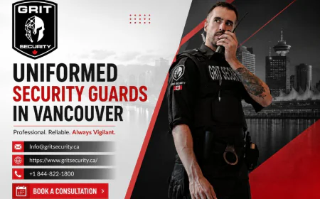Uniformed Security Guards in Vancouver for Industrial Safety