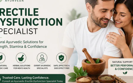 Erectile Dysfunction Specialist in USA | MediLux Ayurveda
